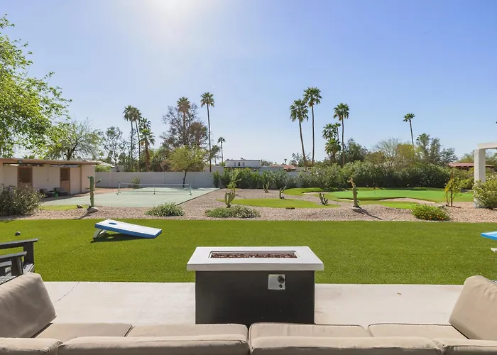 Private Acre Of Fun: Nine Hole Golf Course Pickleball Court Pool Table Heated Swimming Pool